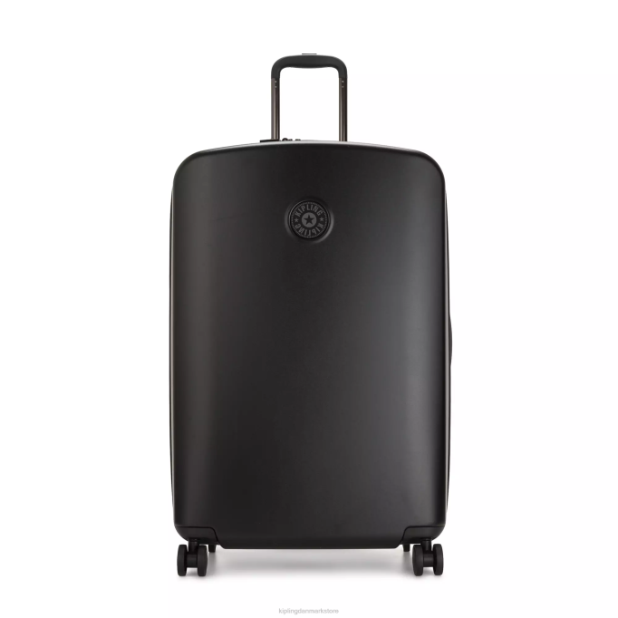 Kipling Kvinder kuriositet stor 4 hjulet rullebagage XVLD524 rullende bagage sort noir