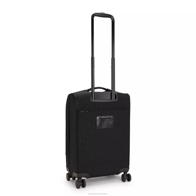 Kipling Kvinder youri spin lille trykt 4 hjulet rullebagage XVLD515 rullende bagage signatur præget