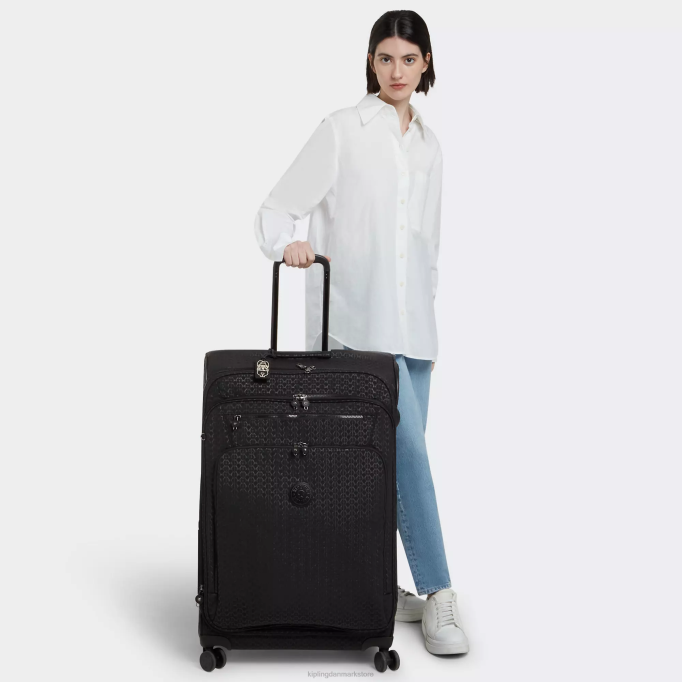 Kipling Kvinder youri spin stor 4 hjulet rullebagage XVLD523 rullende bagage signatur præget