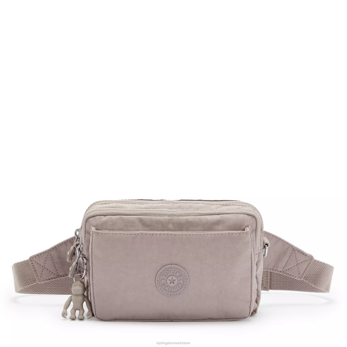 Kipling Kvinder abanu multi cabriolet crossbody taske XVLD117 crossbody tasker grå gris