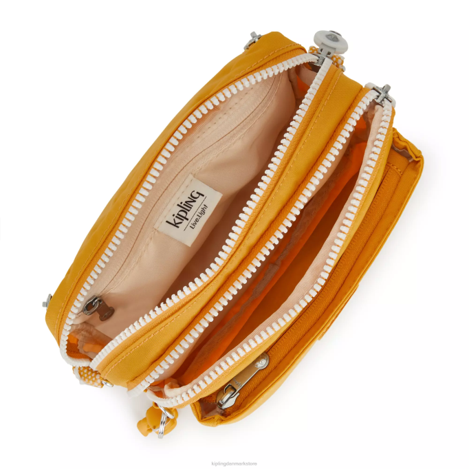 Kipling Kvinder abanu multi cabriolet crossbody taske XVLD118 crossbody tasker hurtig gul