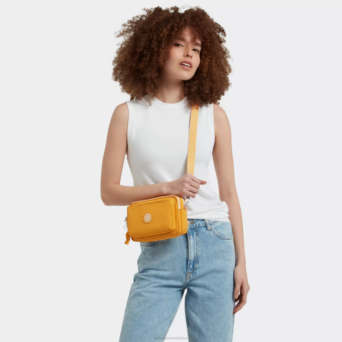 Kipling Kvinder abanu multi cabriolet crossbody taske XVLD118 crossbody tasker hurtig gul