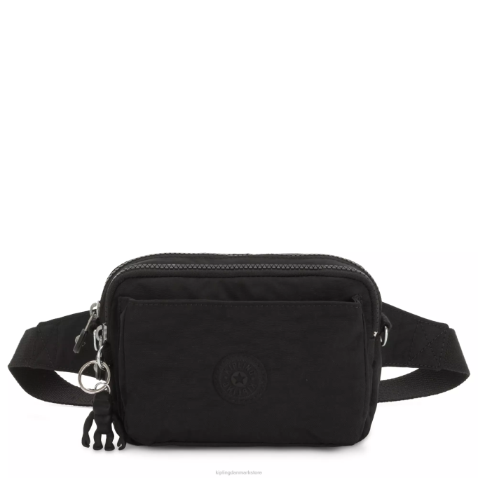 Kipling Kvinder abanu multi cabriolet crossbody taske XVLD119 crossbody tasker sort noir