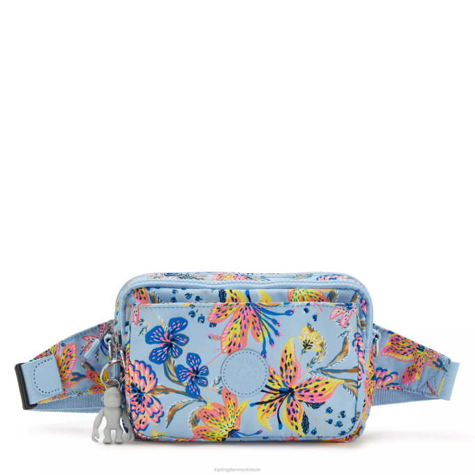 Kipling Kvinder abanu multiprintet konvertibel crossbody-taske XVLD323 crossbody tasker vilde blomster