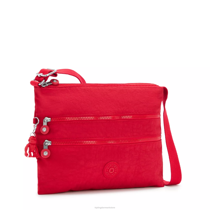Kipling Kvinder alvar crossbody taske XVLD137 crossbody tasker rød rouge