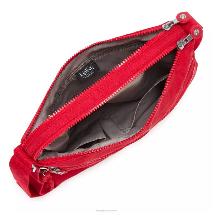Kipling Kvinder alvar crossbody taske XVLD137 crossbody tasker rød rouge