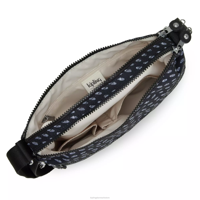 Kipling Kvinder alvar-printet crossbody-taske XVLD144 crossbody tasker ultimative prikker