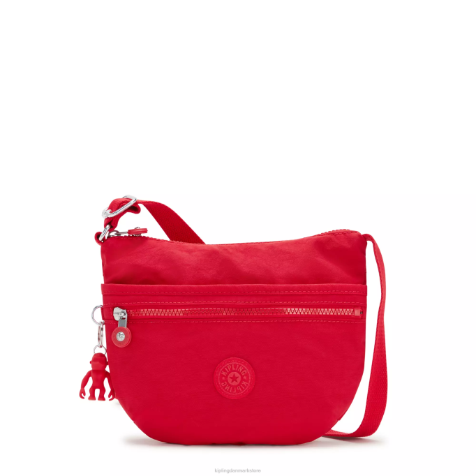 Kipling Kvinder arto lille crossbody taske XVLD226 crossbody tasker rød rouge