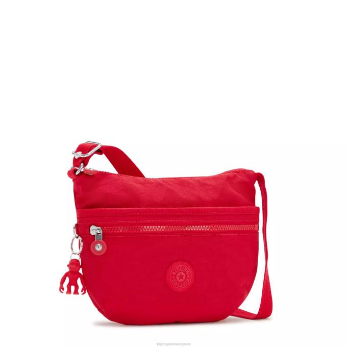 Kipling Kvinder arto lille crossbody taske XVLD226 crossbody tasker rød rouge