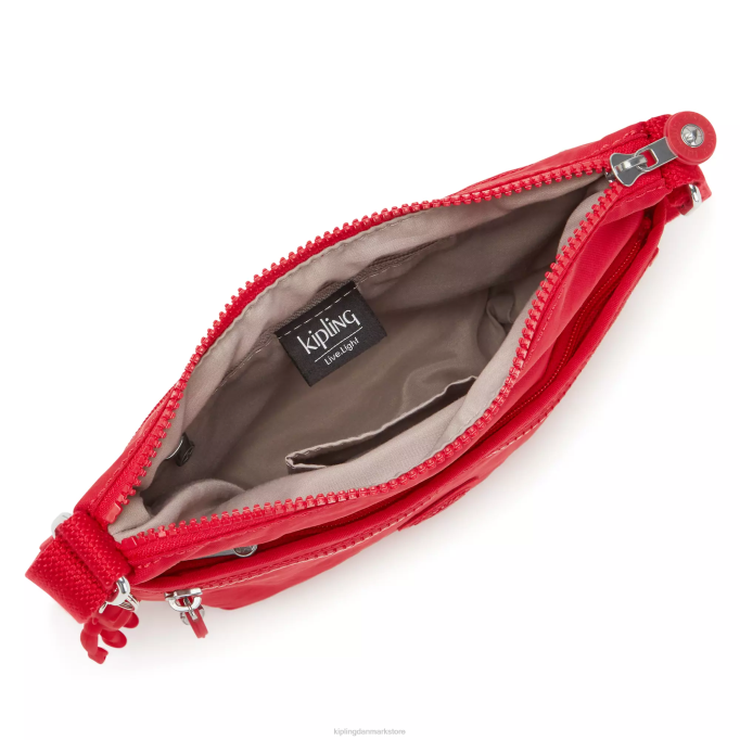 Kipling Kvinder arto lille crossbody taske XVLD226 crossbody tasker rød rouge