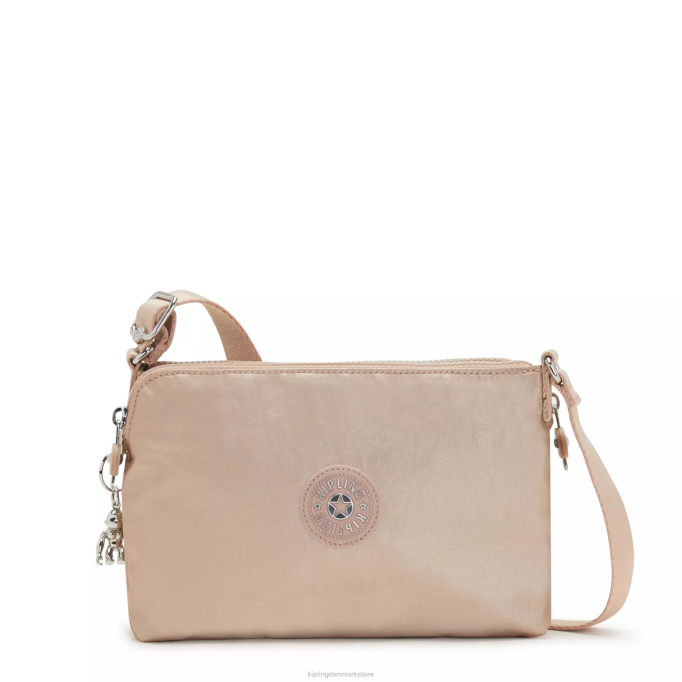 Kipling Kvinder boyd metallisk crossbody taske XVLD211 crossbody tasker guld charm metallic