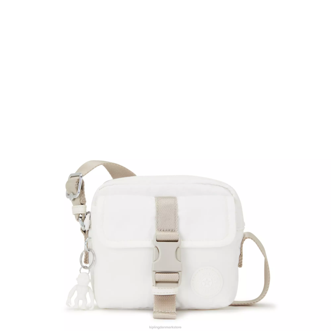 Kipling Kvinder desta crossbody taske XVLD30 crossbody tasker alabast