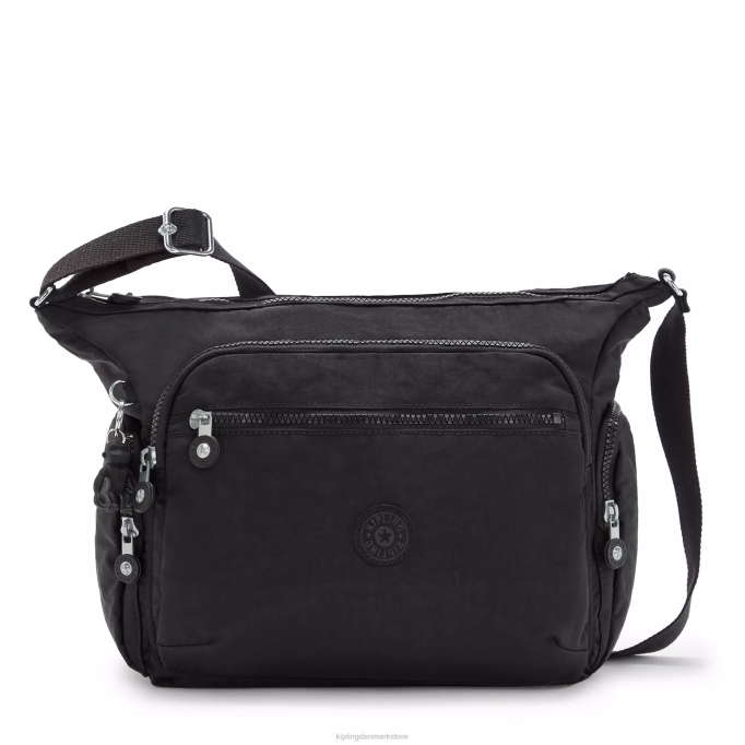 Kipling Kvinder gabbie crossbody taske XVLD131 crossbody tasker sort noir