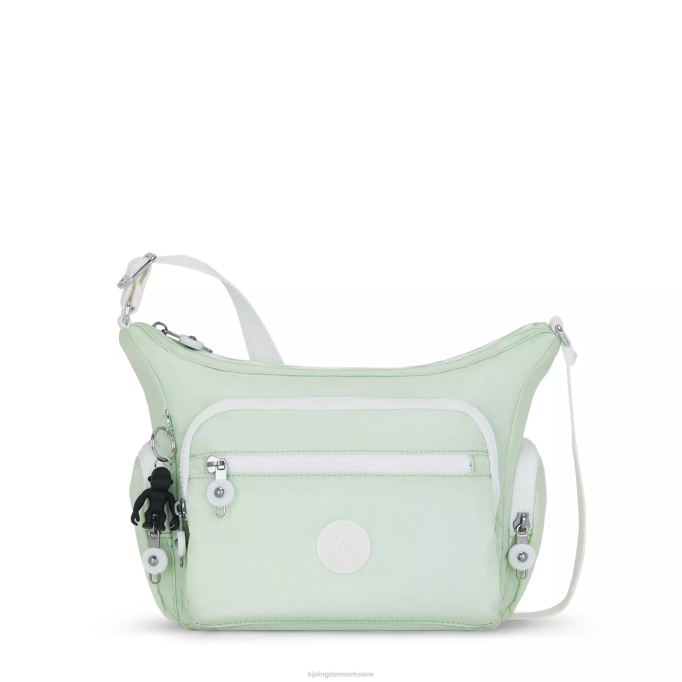 Kipling Kvinder gabbie lille crossbody taske XVLD162 crossbody tasker luftig grøn