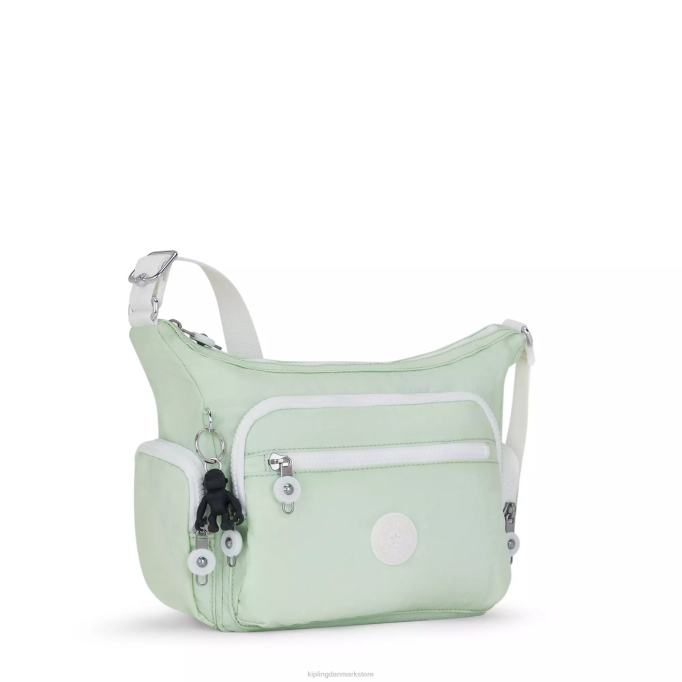 Kipling Kvinder gabbie lille crossbody taske XVLD162 crossbody tasker luftig grøn
