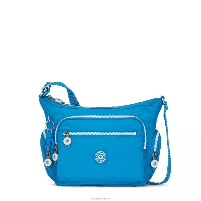 Kipling Kvinder gabbie lille crossbody taske XVLD163 crossbody tasker ivrig blå