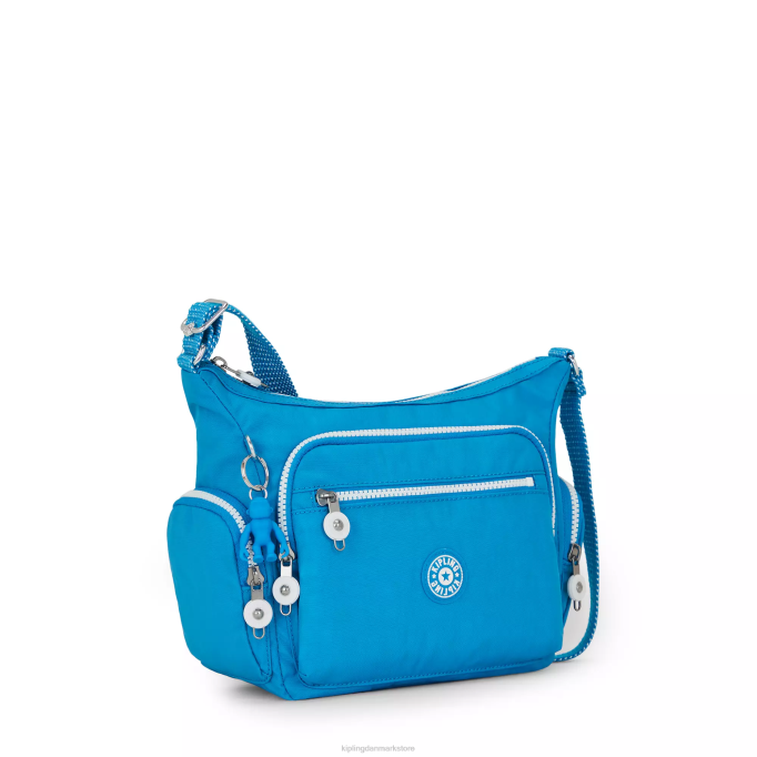 Kipling Kvinder gabbie lille crossbody taske XVLD163 crossbody tasker ivrig blå