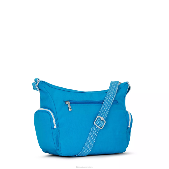 Kipling Kvinder gabbie lille crossbody taske XVLD163 crossbody tasker ivrig blå