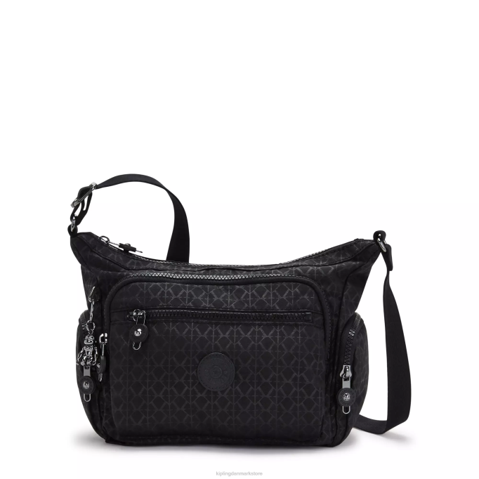 Kipling Kvinder gabbie lille crossbody-taske med tryk XVLD233 crossbody tasker signatur præget