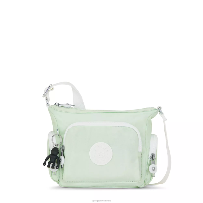 Kipling Kvinder gabbie mini crossbody taske XVLD21 crossbody tasker luftig grøn