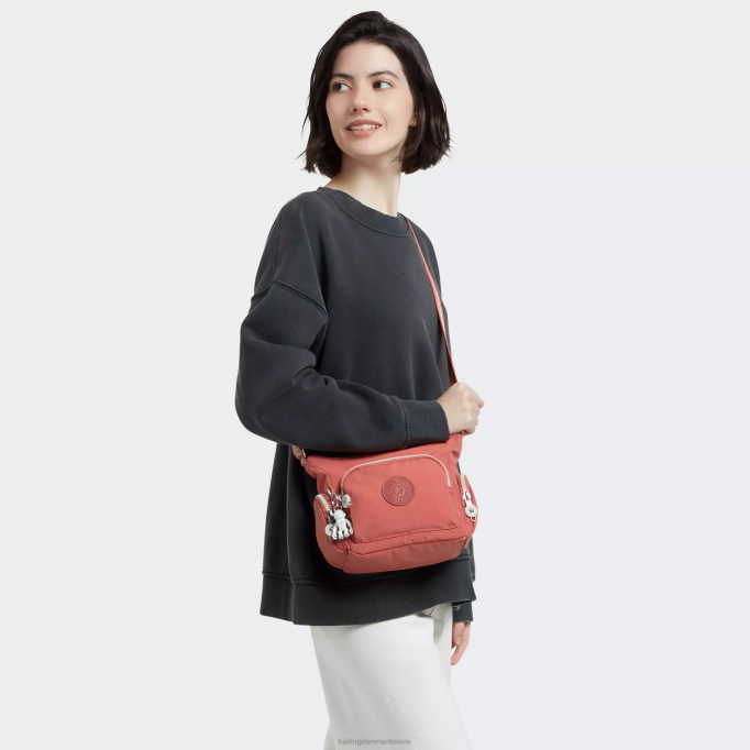 Kipling Kvinder gabbie mini crossbody taske XVLD23 crossbody tasker vintage pink