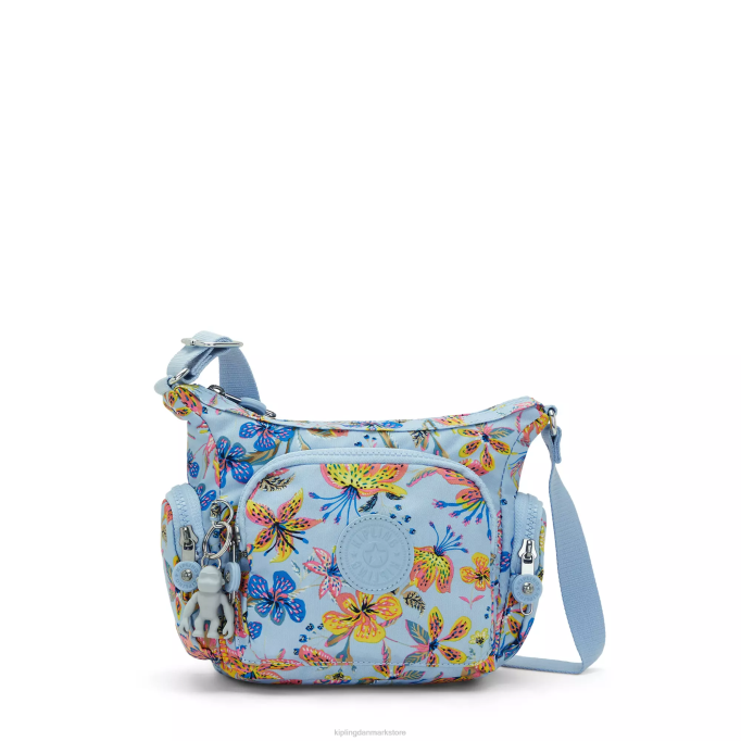 Kipling Kvinder gabbie mini-printet crossbody-taske XVLD141 crossbody tasker vilde blomster