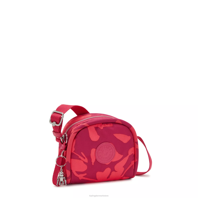 Kipling Kvinder jesper printet crossbody taske XVLD189 crossbody tasker koral blomster