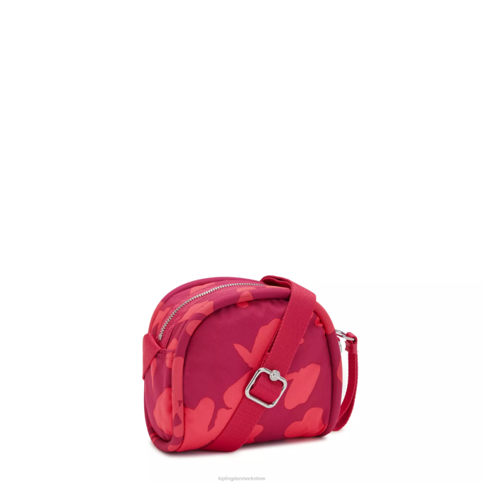 Kipling Kvinder jesper printet crossbody taske XVLD189 crossbody tasker koral blomster