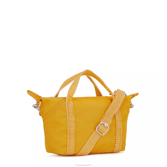 Kipling Kvinder kunst kompakt crossbody taske XVLD2 crossbody tasker hurtig gul