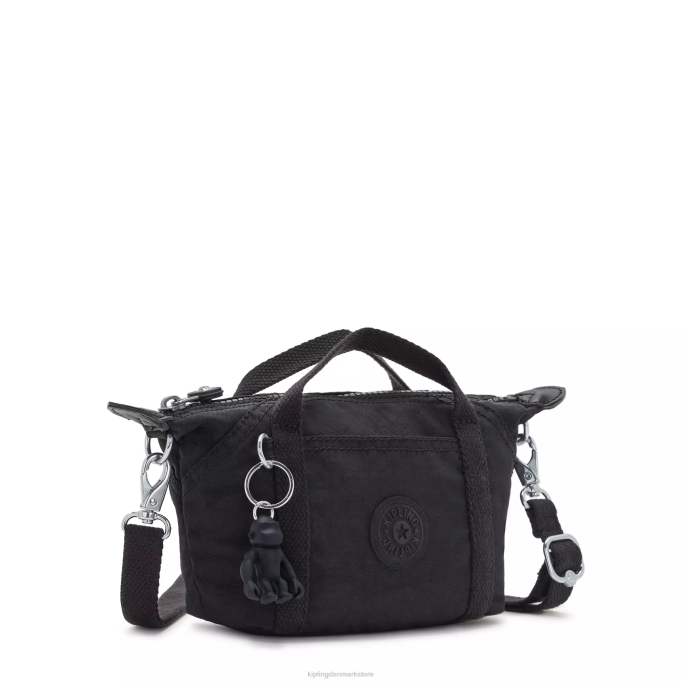Kipling Kvinder kunst kompakt crossbody taske XVLD3 crossbody tasker sort noir