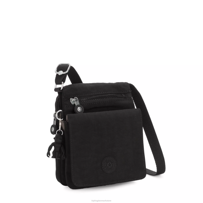 Kipling Kvinder new eldorado crossbody taske new eldorado XVLD105 crossbody tasker sort noir