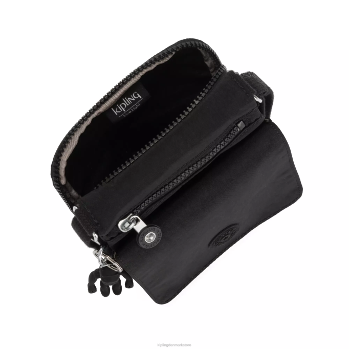 Kipling Kvinder new eldorado crossbody taske new eldorado XVLD105 crossbody tasker sort noir