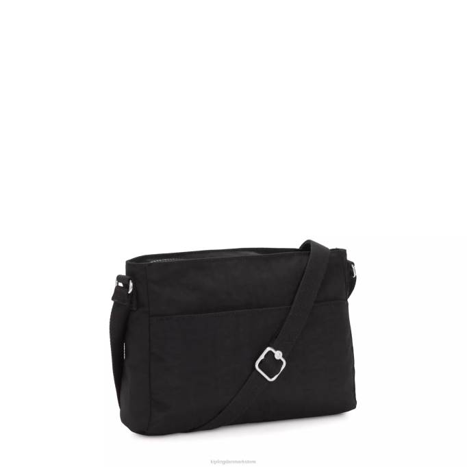 Kipling Kvinder ny angie crossbody taske XVLD168 crossbody tasker sort noir