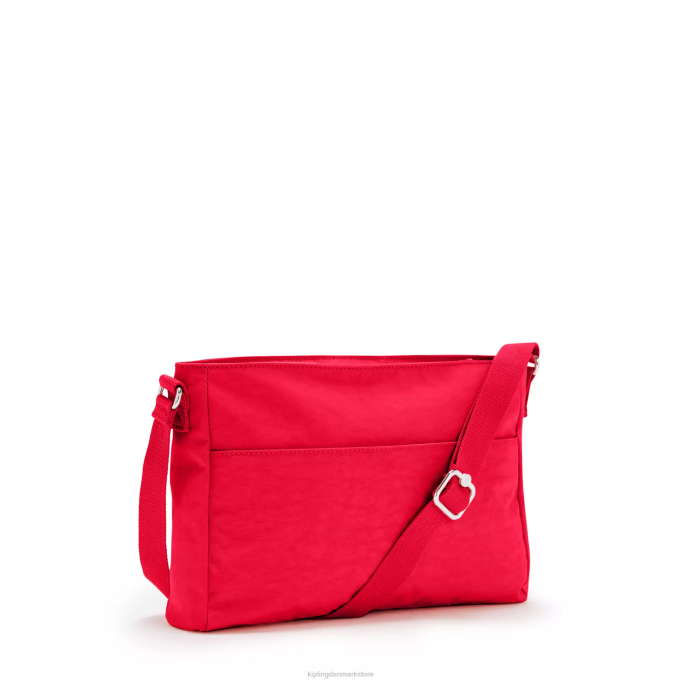 Kipling Kvinder ny angie crossbody taske XVLD171 crossbody tasker rød rouge