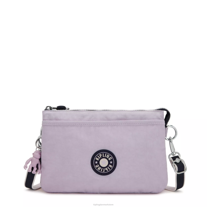 Kipling Kvinder riri crossbody taske XVLD128 crossbody tasker blid lilla blok