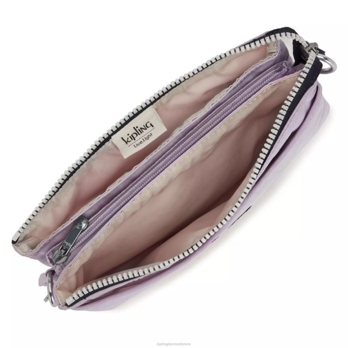 Kipling Kvinder riri crossbody taske XVLD128 crossbody tasker blid lilla blok