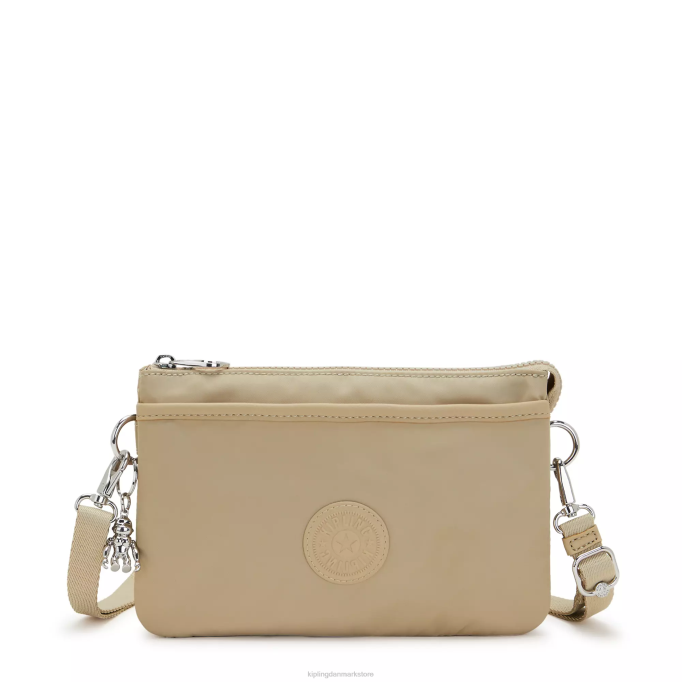 Kipling Kvinder riri crossbody taske XVLD66 crossbody tasker naturlig beige