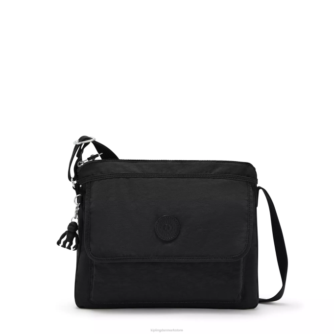 Kipling Kvinder sidegang crossbody taske XVLD222 crossbody tasker sort noir