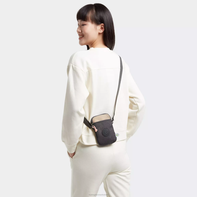 Kipling Kvinder tally crossbody telefontaske XVLD181 crossbody tasker røg afslappet
