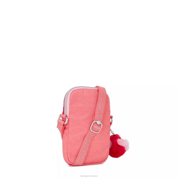 Kipling Kvinder tally crossbody telefontaske XVLD26 crossbody tasker glædelig pink sjov