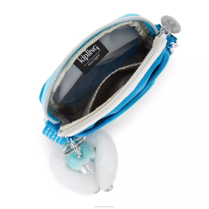 Kipling Kvinder tally crossbody telefontaske XVLD27 crossbody tasker ivrig blå sjov