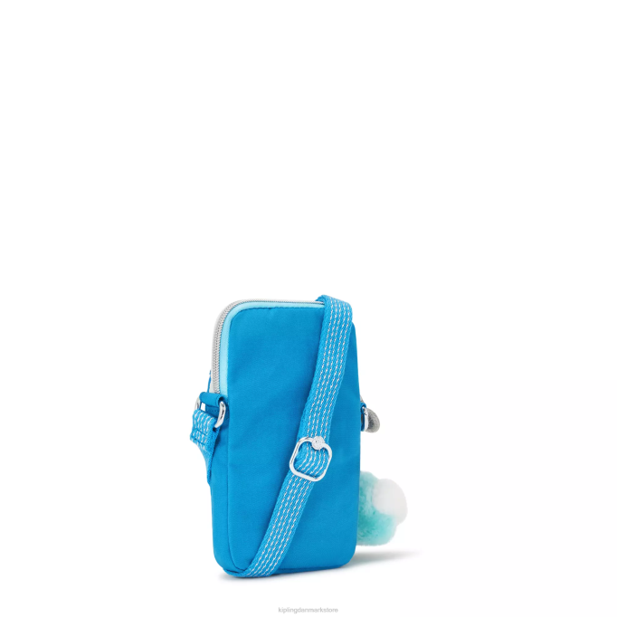 Kipling Kvinder tally crossbody telefontaske XVLD27 crossbody tasker ivrig blå sjov