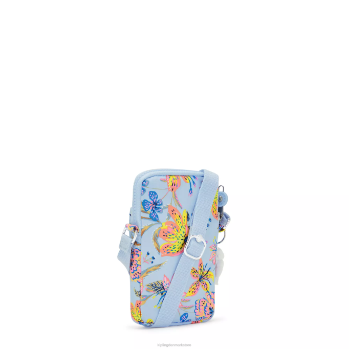 Kipling Kvinder tally printet crossbody telefontaske XVLD56 crossbody tasker vilde blomster