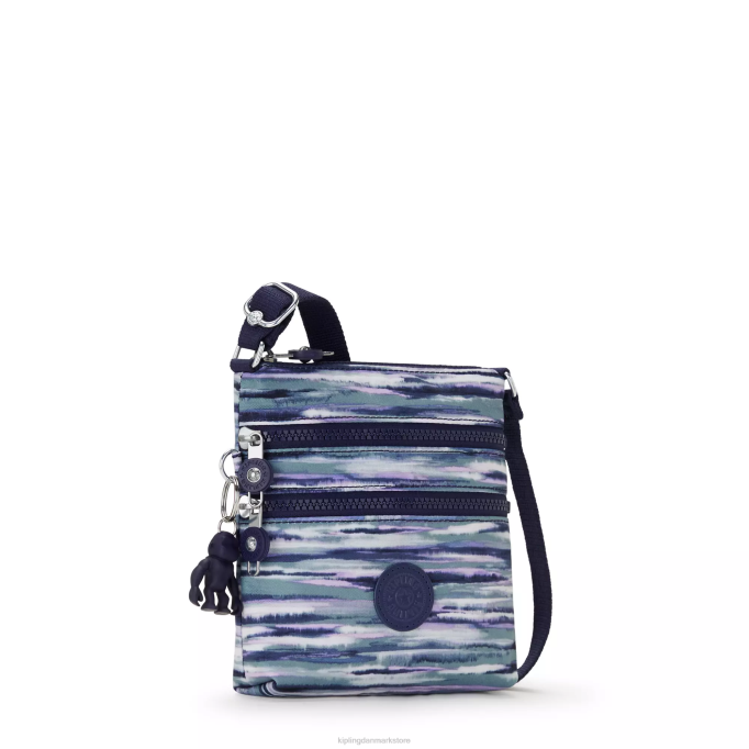 Kipling Kvinder alvar ekstra lille minitaske med print XVLD71 mini tasker børste striber