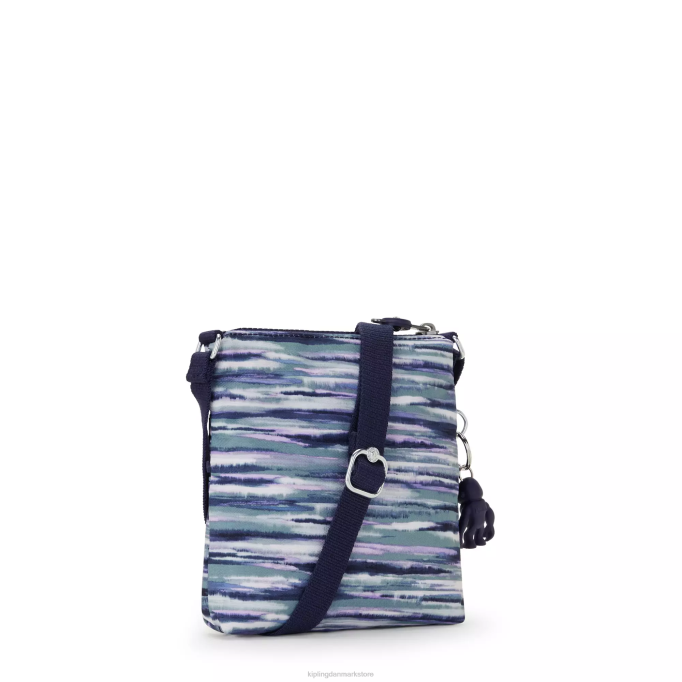 Kipling Kvinder alvar ekstra lille minitaske med print XVLD71 mini tasker børste striber
