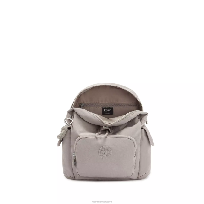 Kipling Kvinder city ​​pack mini rygsæk XVLD410 mini tasker grå gris