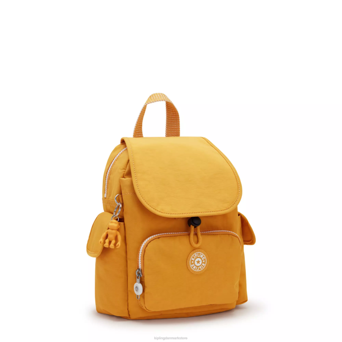 Kipling Kvinder city ​​pack mini rygsæk XVLD411 mini tasker hurtig gul