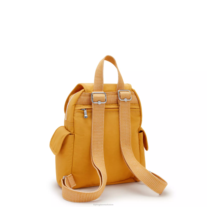 Kipling Kvinder city ​​pack mini rygsæk XVLD411 mini tasker hurtig gul