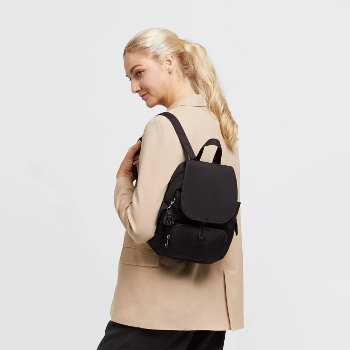 Kipling Kvinder city ​​pack mini rygsæk XVLD412 mini tasker sort noir