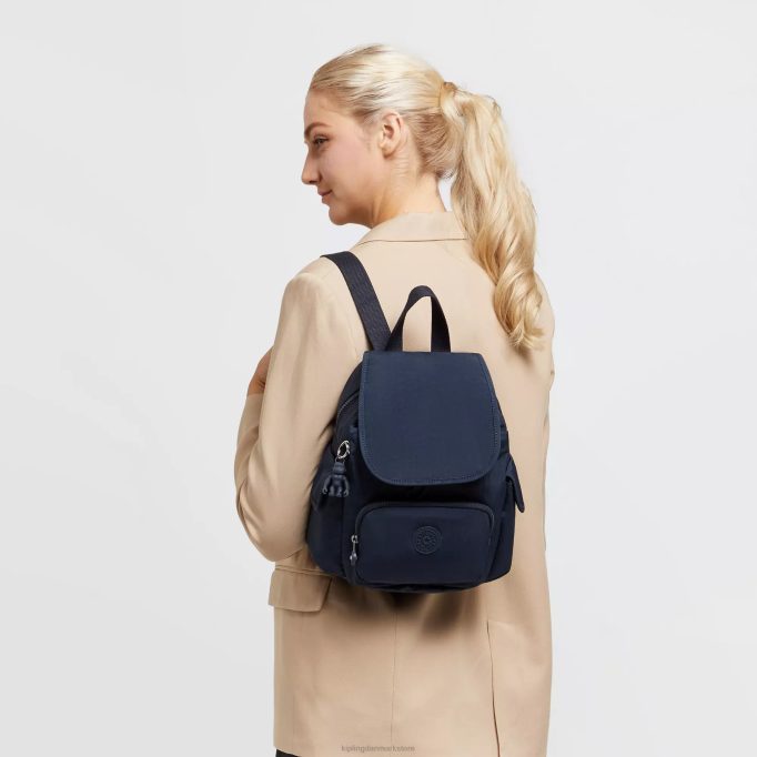 Kipling Kvinder city ​​pack mini rygsæk XVLD413 mini tasker blå blå